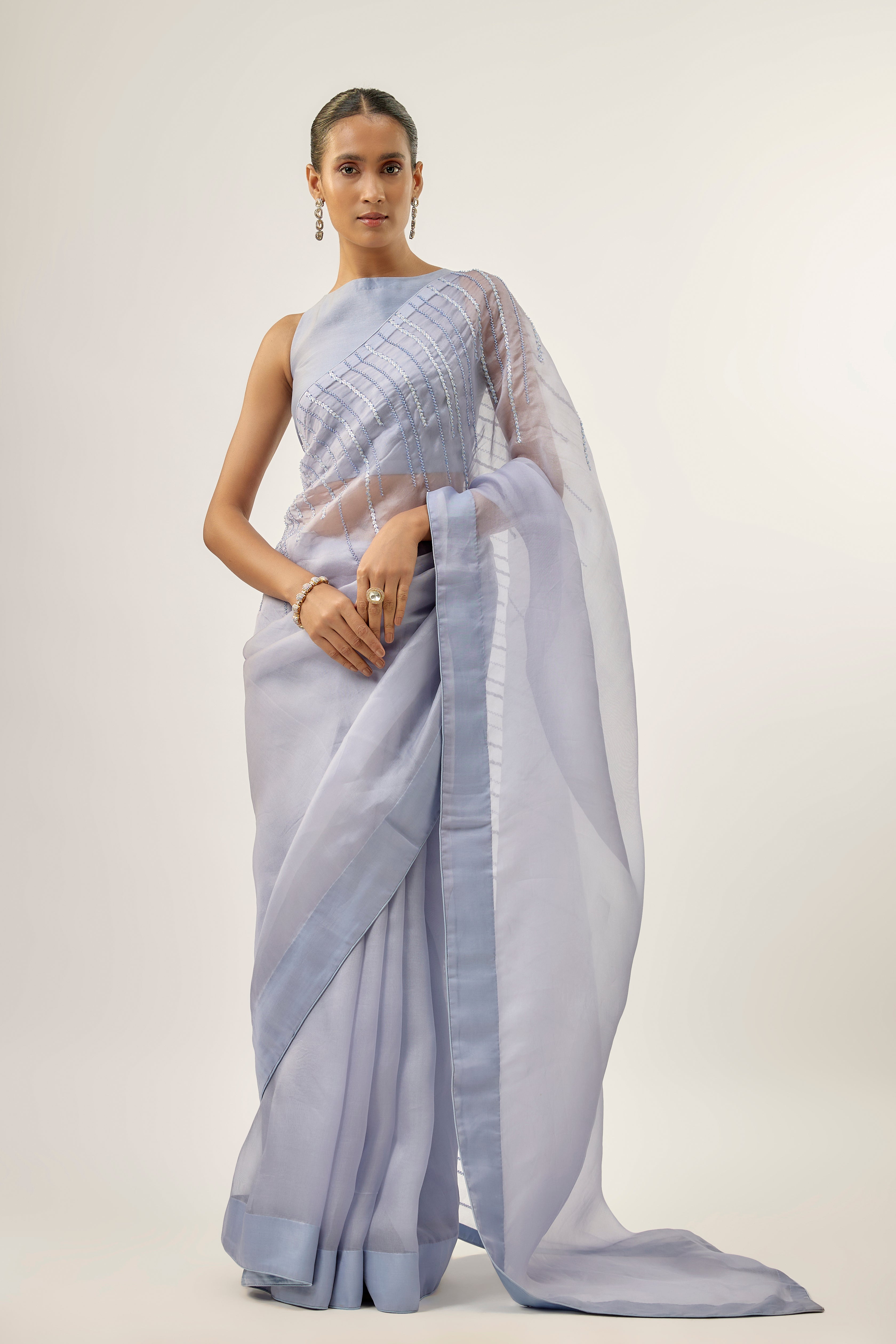 Stalactite Saree Set