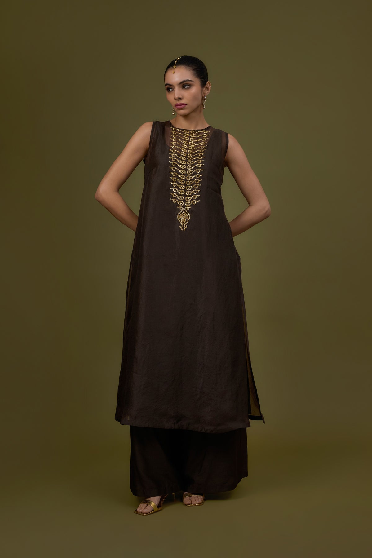 Baroque Repeat Kurta Set