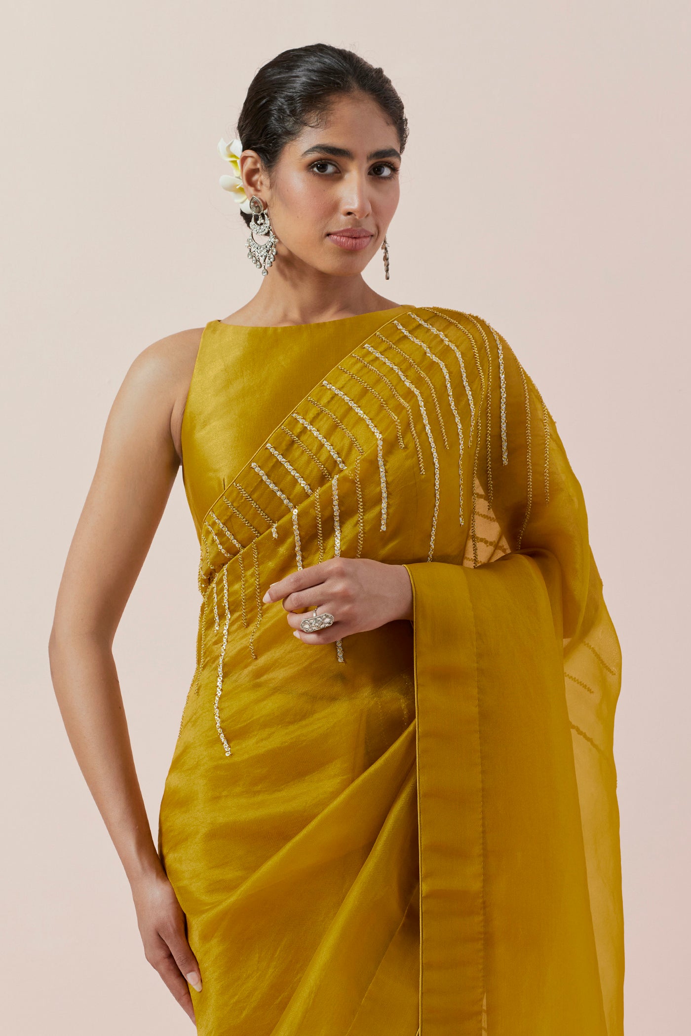 Stalactite Saree Set