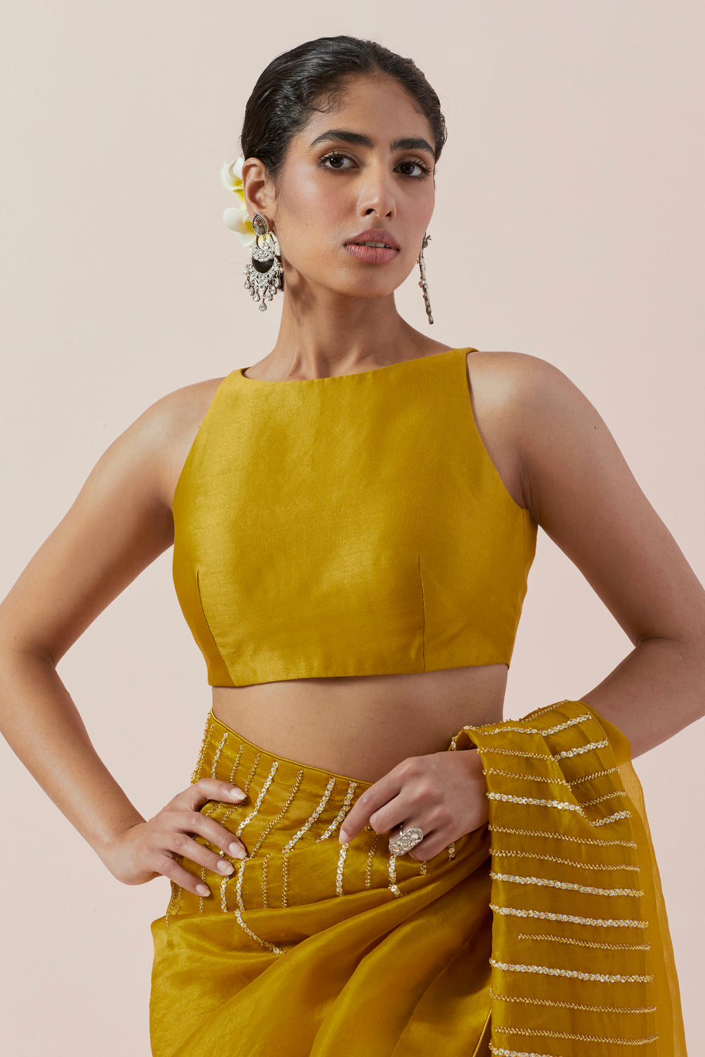 Stalactite Saree Set