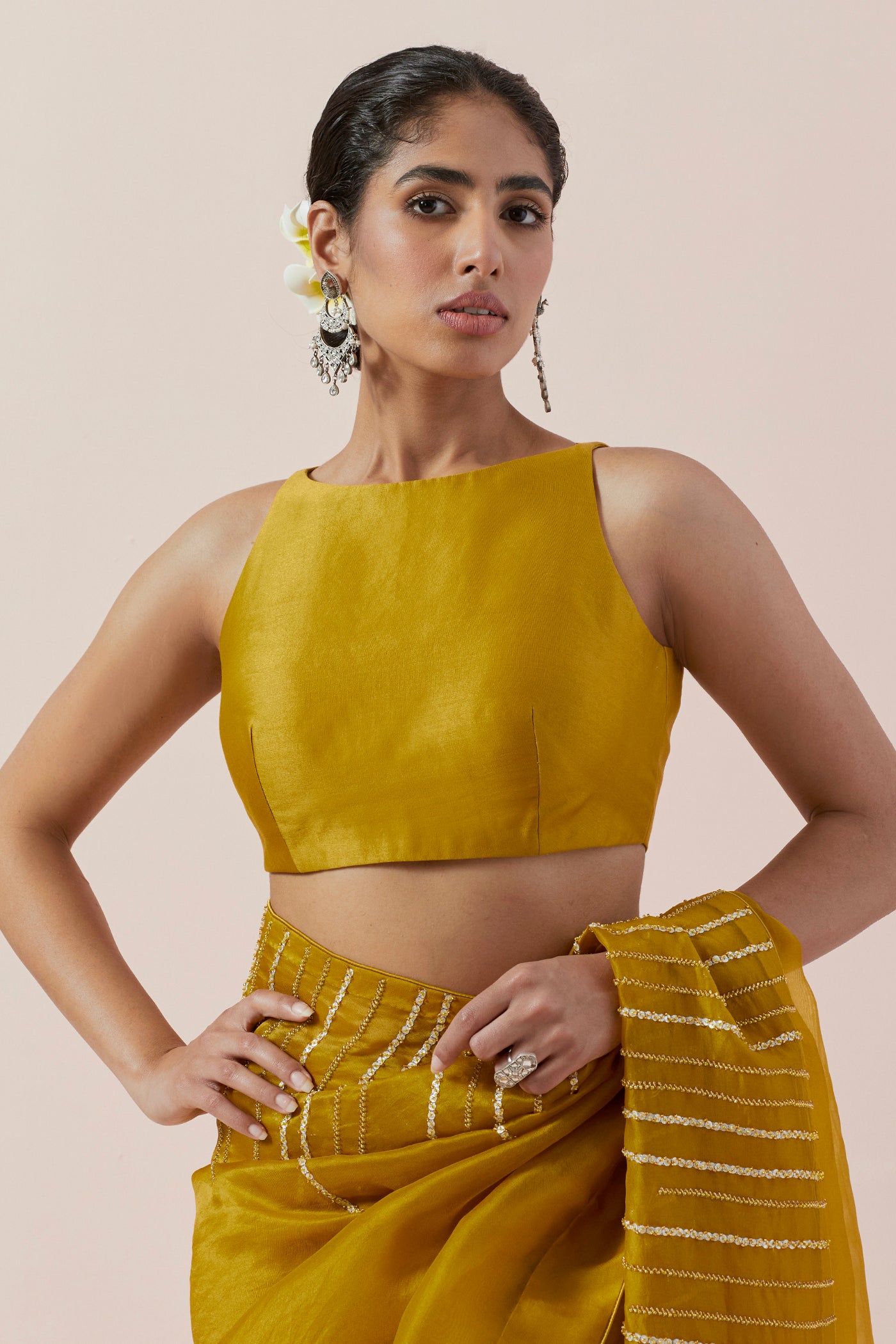 Stalactite Saree Set