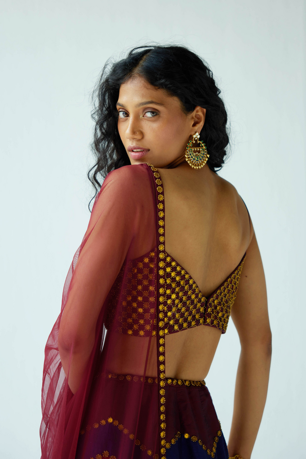 Multi-Coloured Chevron Palazzo Set