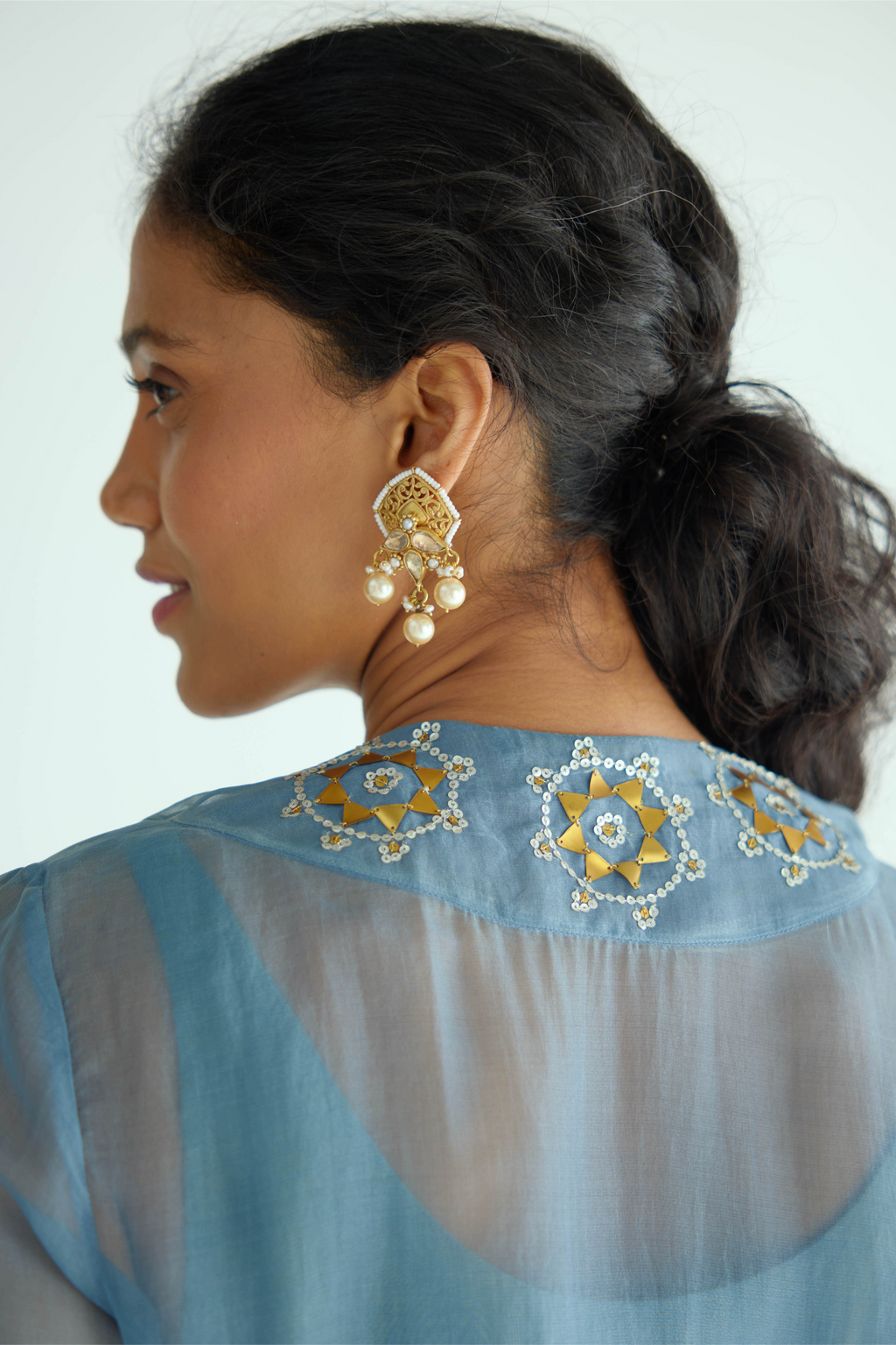 Roundel Motif Jacket Set