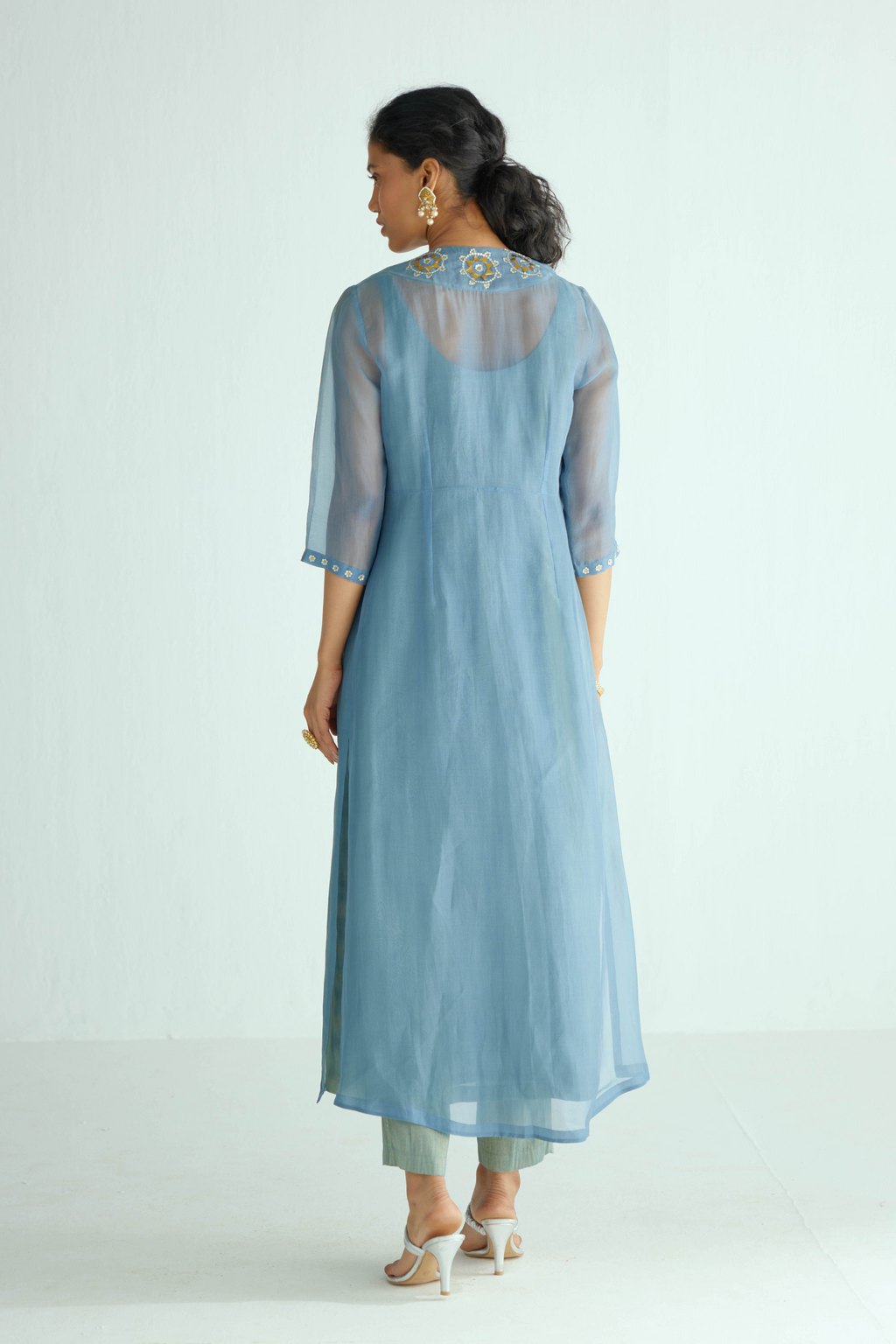 Roundel Motif Jacket Set