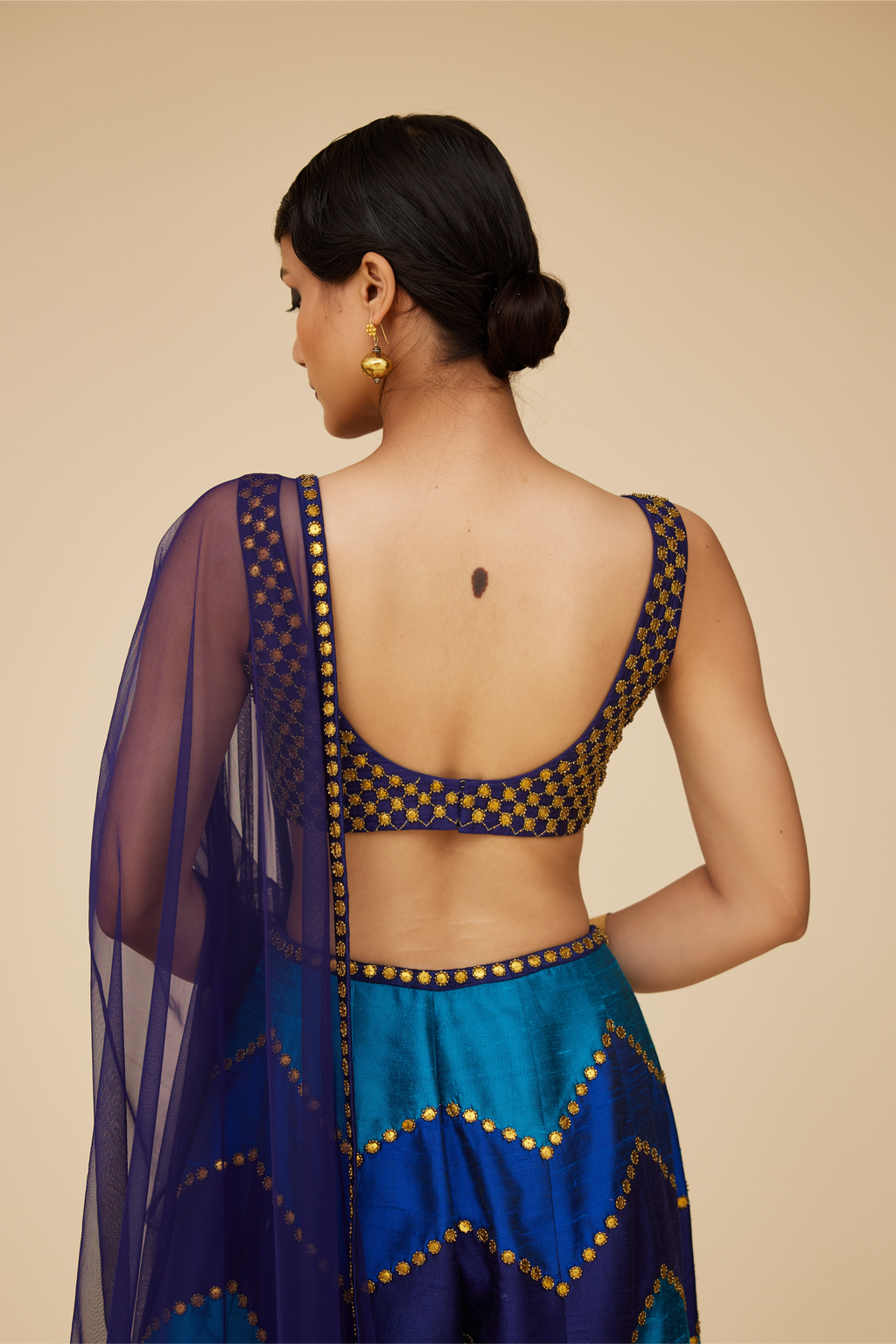 Multi-Coloured Chevron Palazzo Set