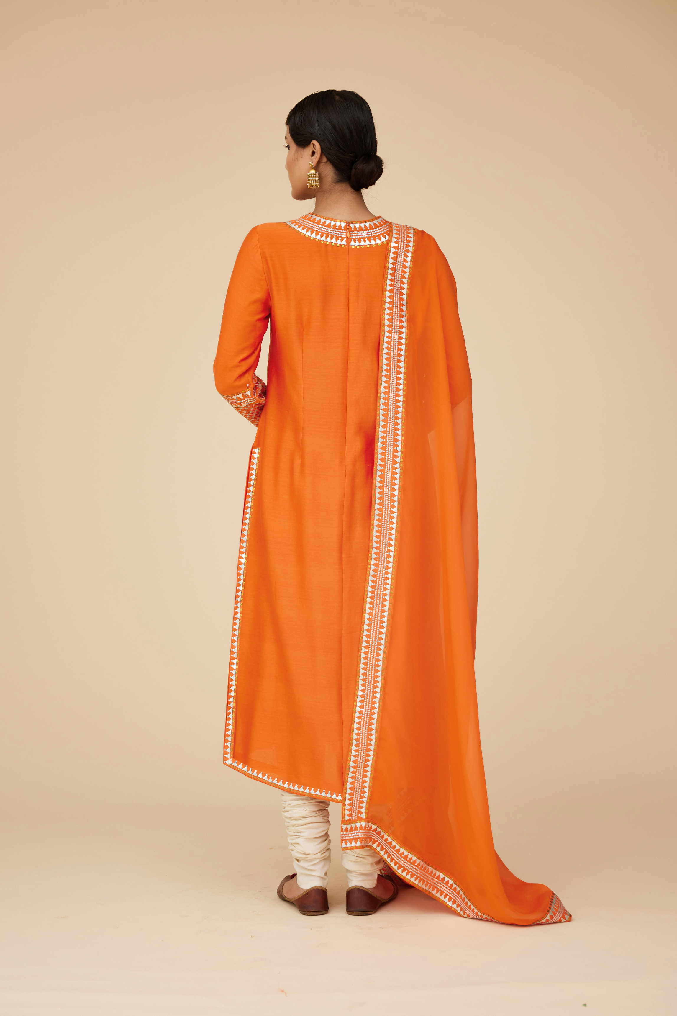 Jaal Border Kurta Set