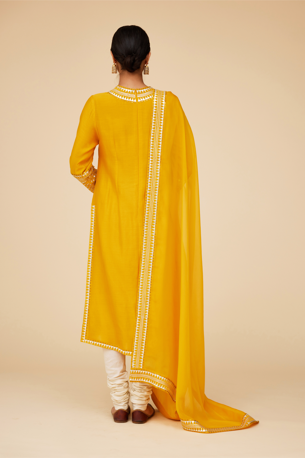 Jaal Border Kurta Set