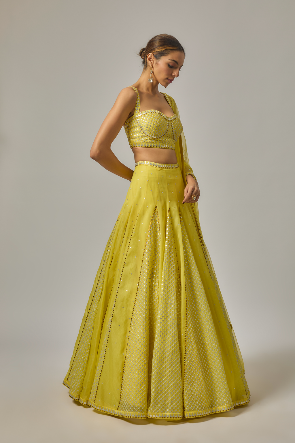 Jaal Godets Lehenga Set