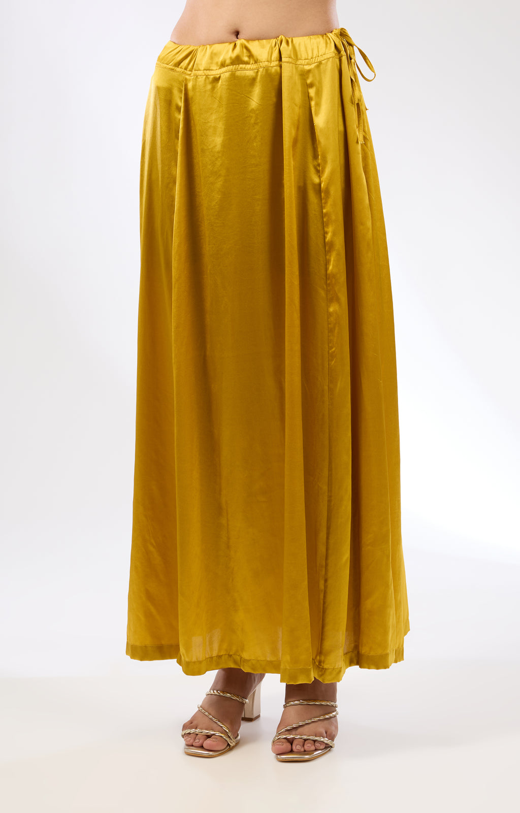 Gota-Patti Border Organza Saree Set