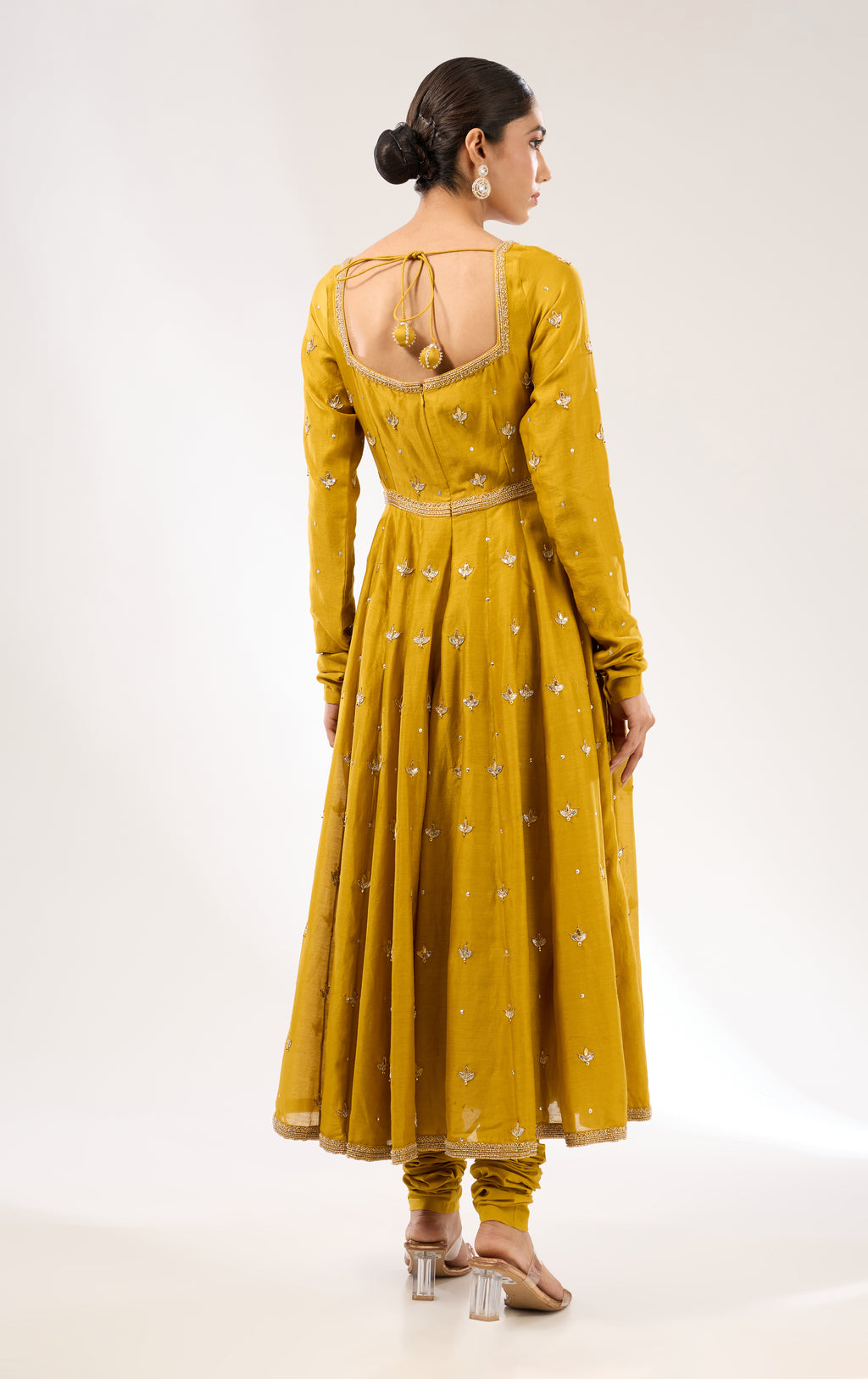 Gota-Patti Motif Anarkali Set
