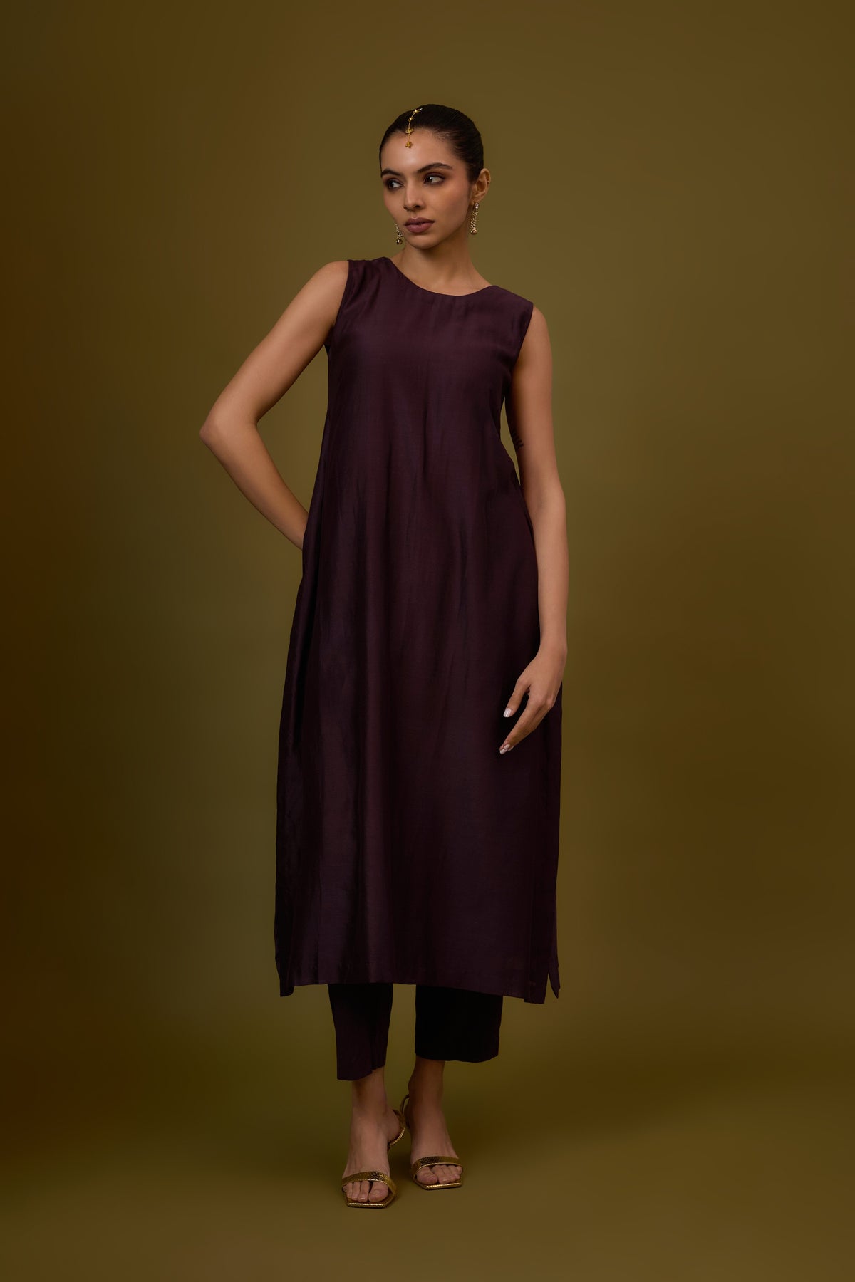 Baroque Hem Jacket Set