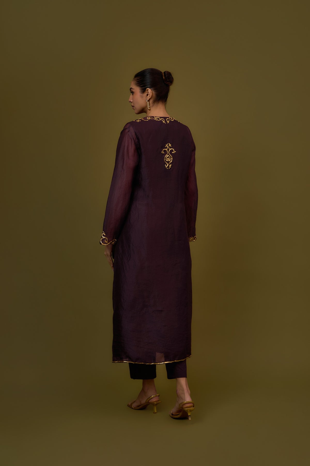 Baroque Hem Jacket Set