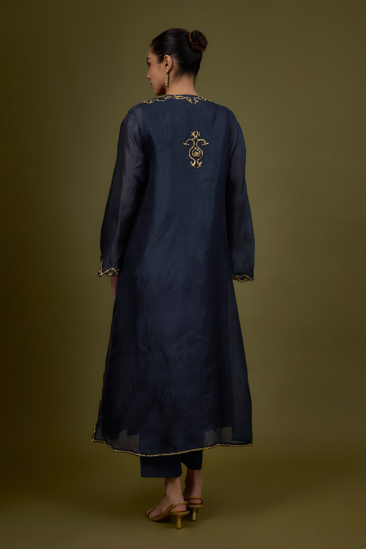 Baroque Hem Jacket Set