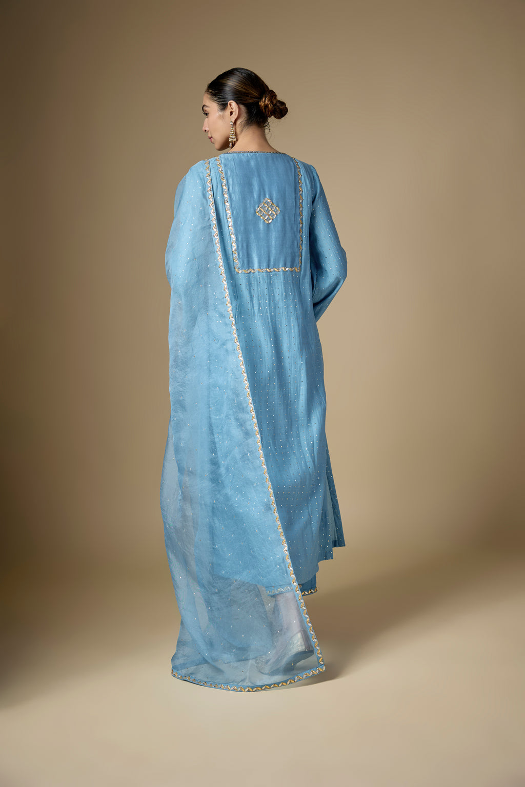 Gota-Patti Jaal Yoke Kurta Set