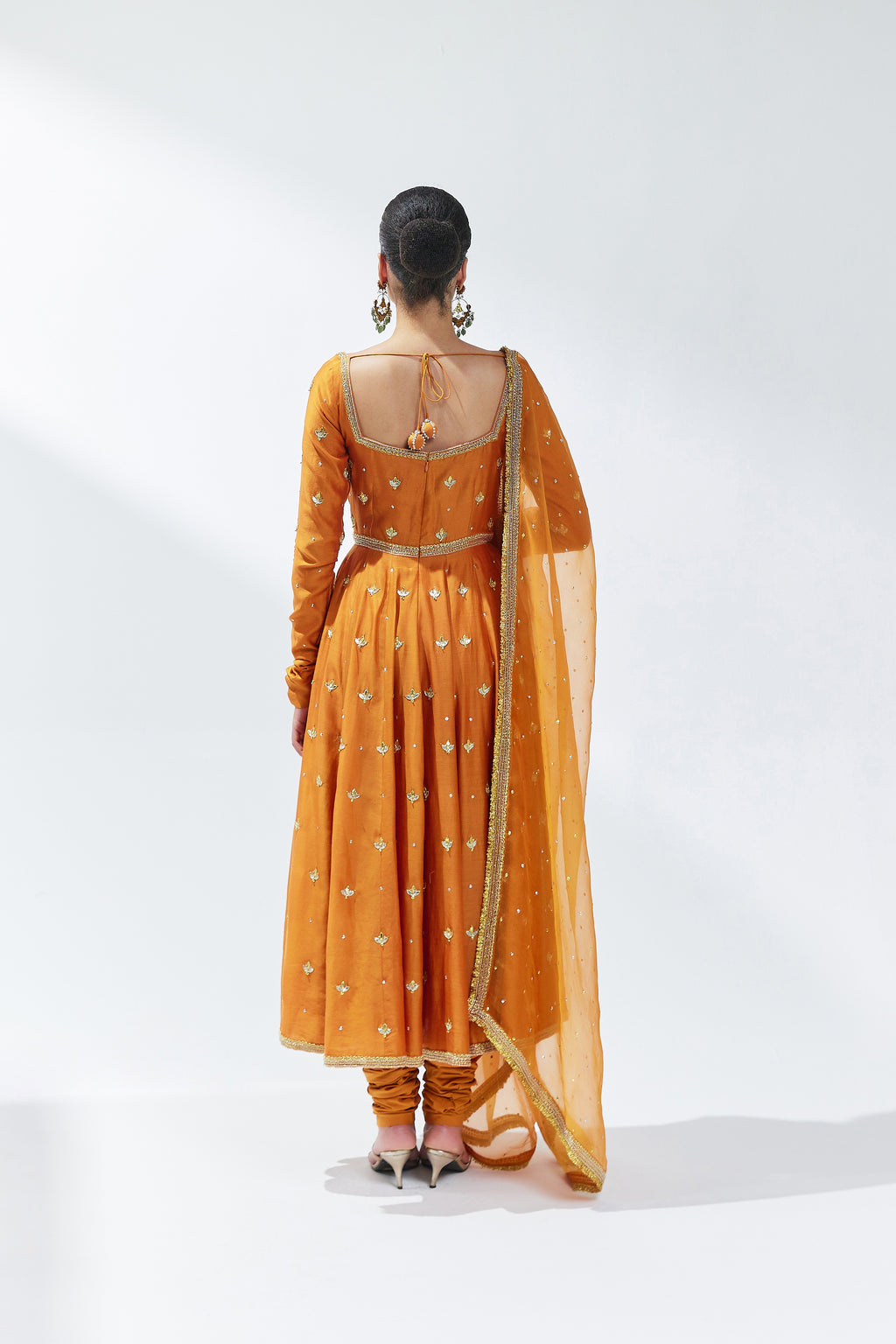 Gota-Patti Motif Anarkali Set