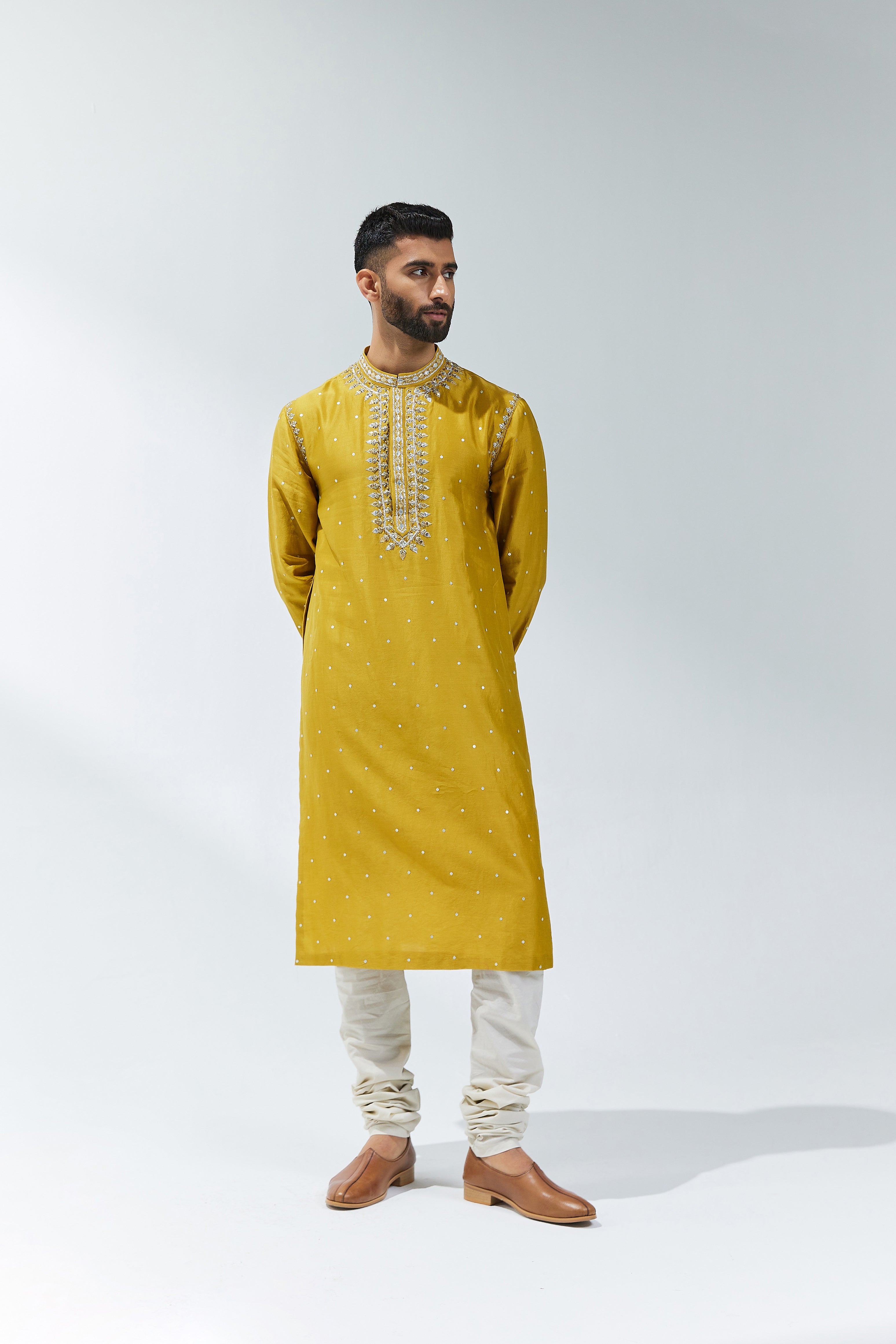 Gota-Patti Yoke Kurta Set
