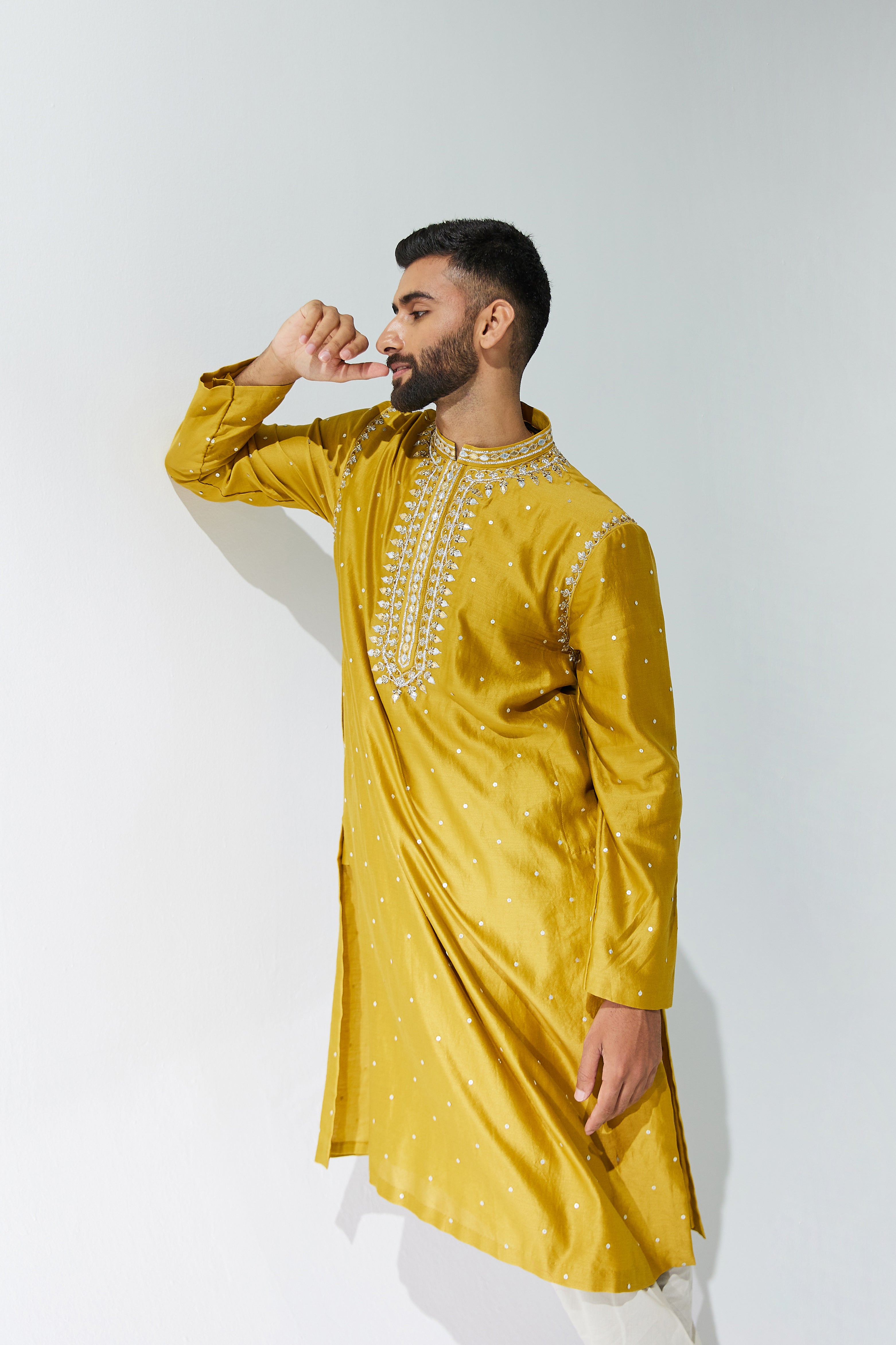 Gota-Patti Yoke Kurta Set