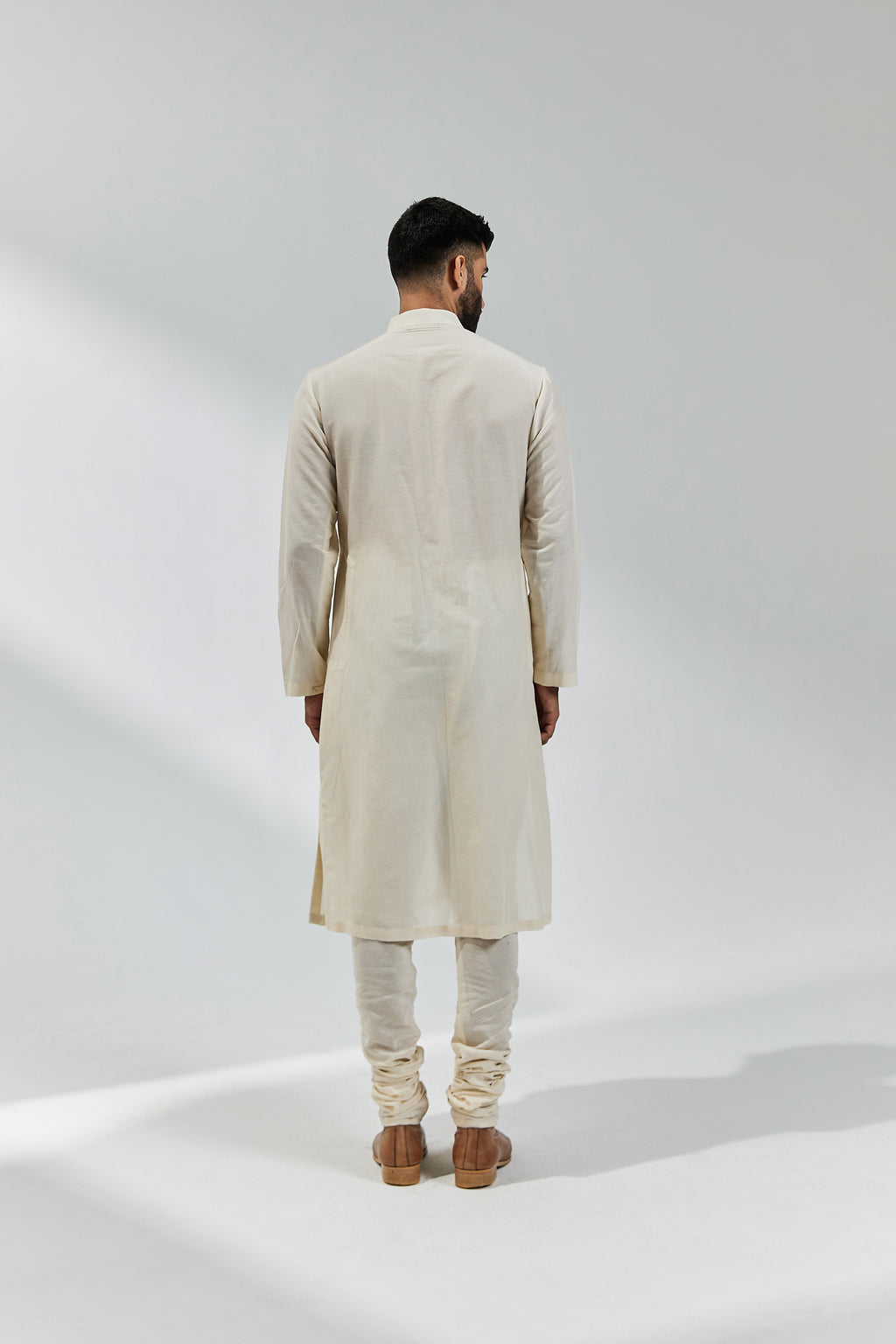 All Over Hill-Motif Waistcoat Set