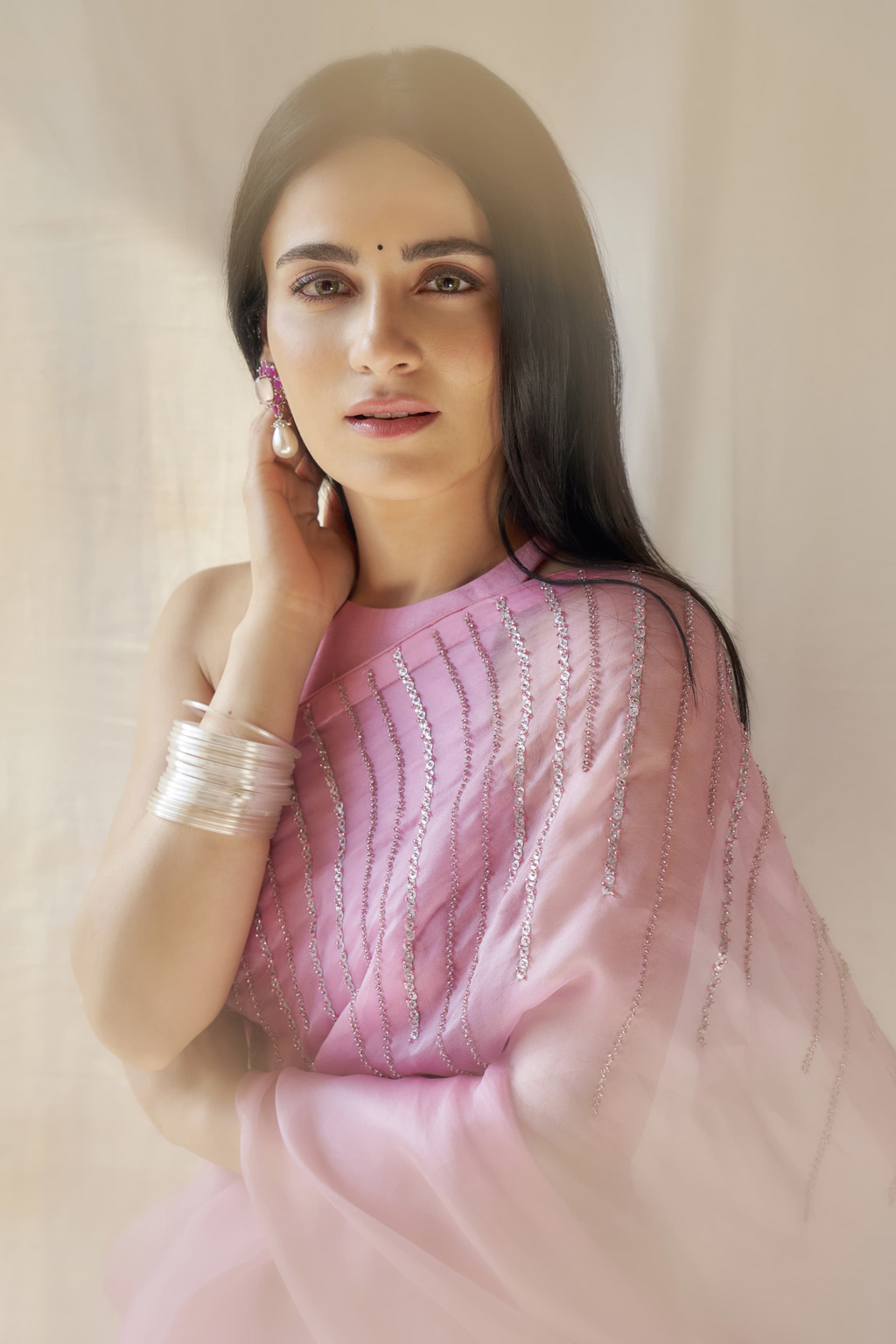 Stalactite Saree Set