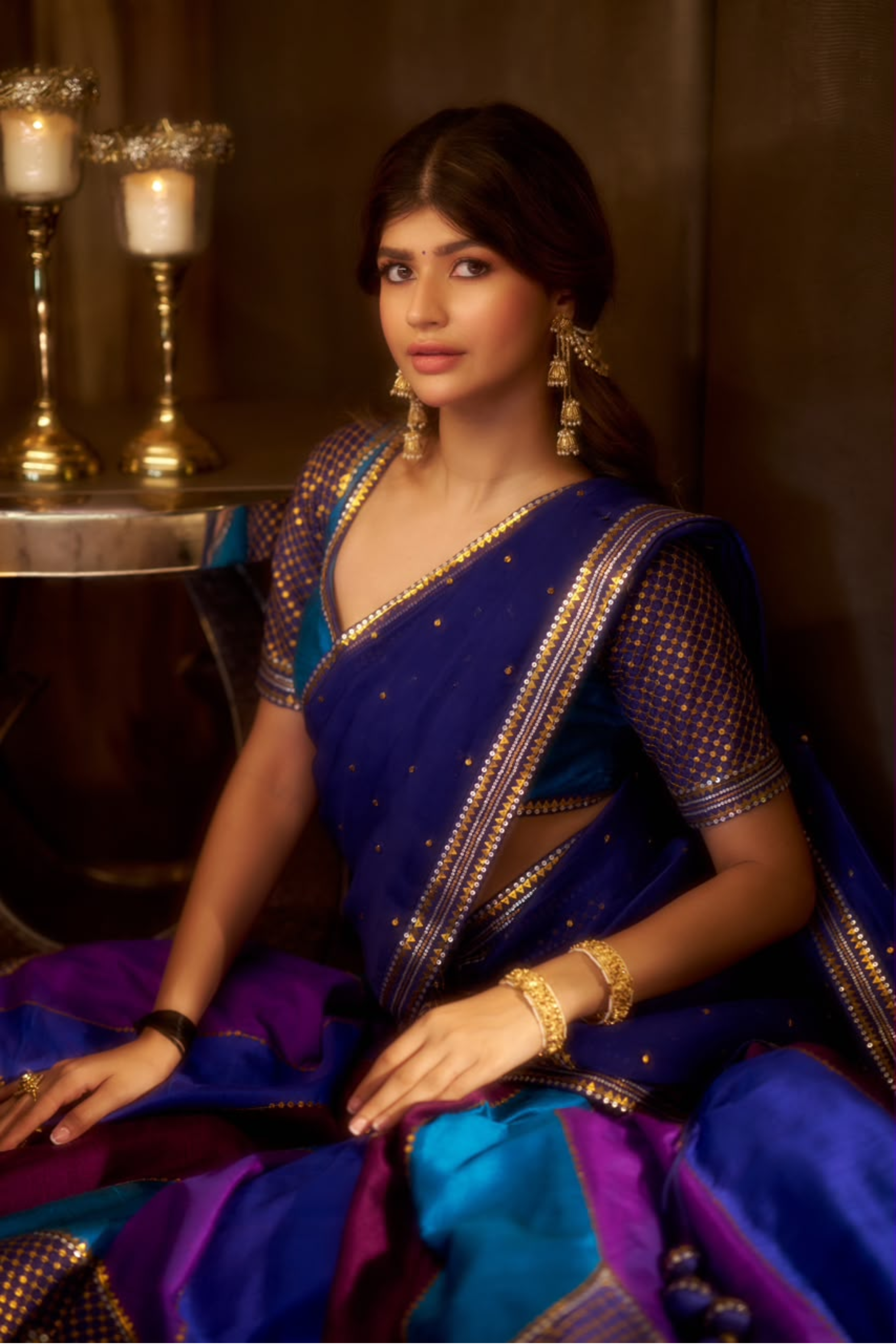 Dome And Jaal Lehenga Set