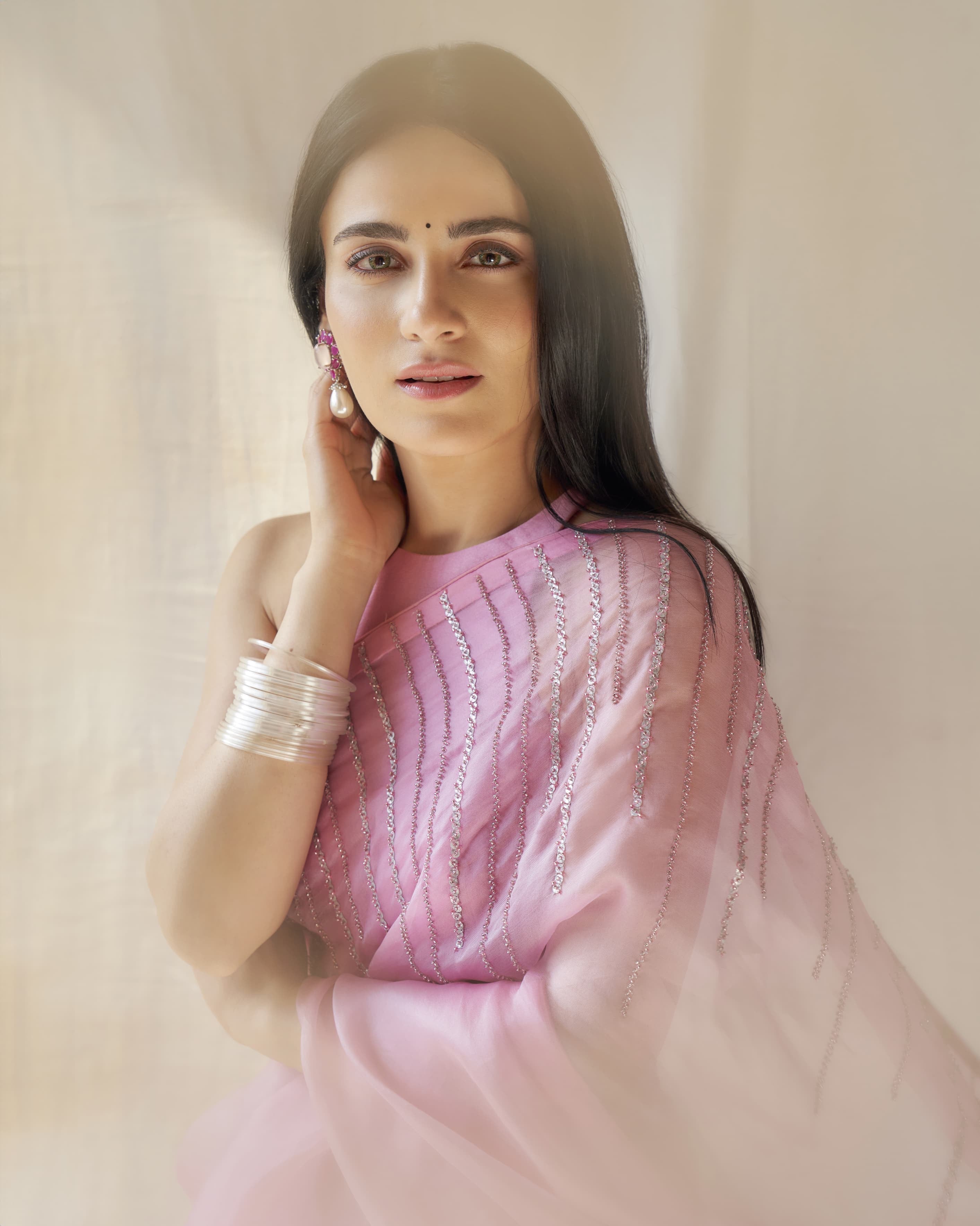 Stalactite Saree Set